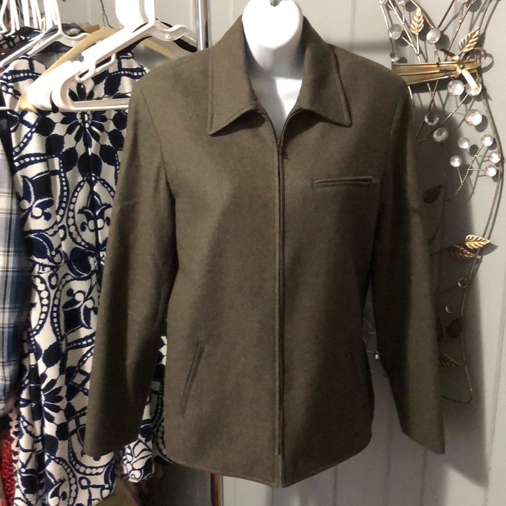 Evan Picone grey jacket size 6